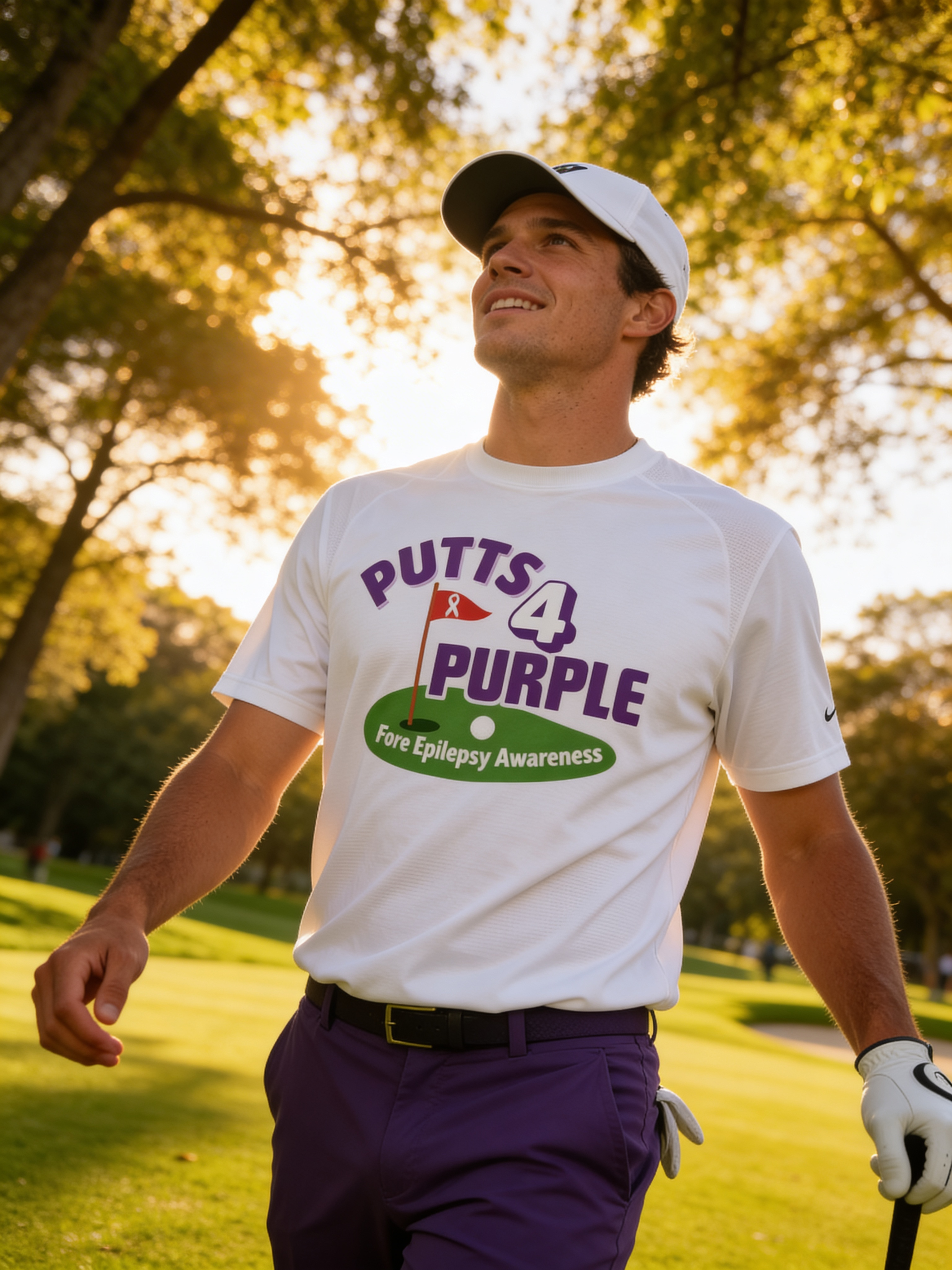 Putts for Purple T-Shirts