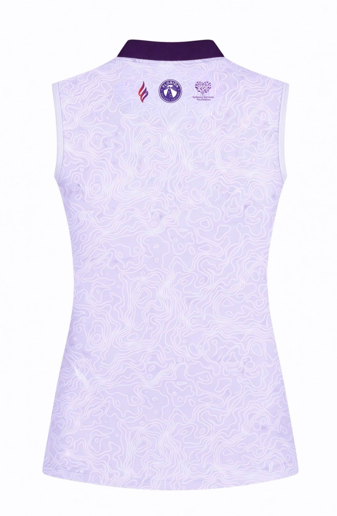 Women’s Putts For Purple Golf Polo