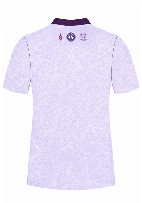 Putts For Purple Golf Polo